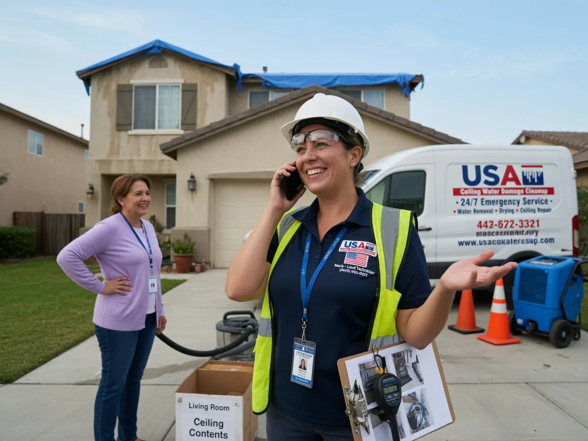 Ceiling Water Damage Restoration Percy, IL FAQs